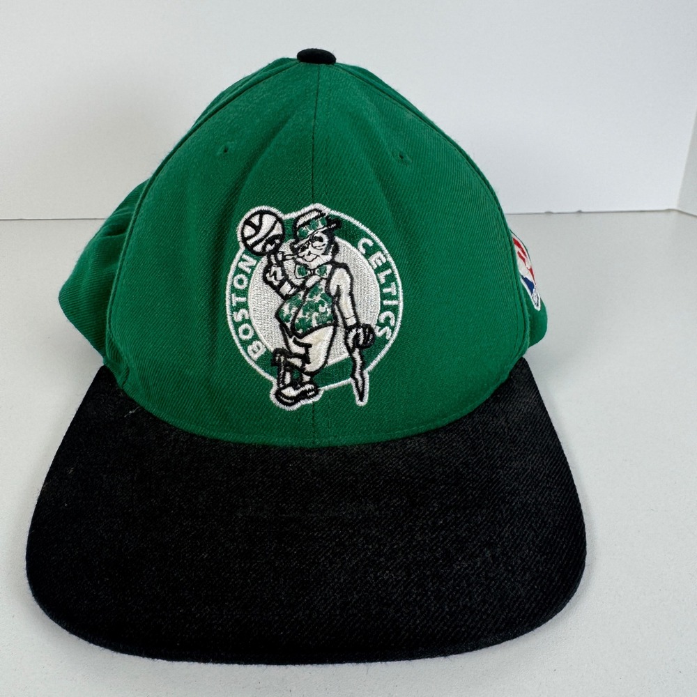 Mitchell and Ness Snapback Hat Boston Celtics NBA Retro Mens Hardwood Classic